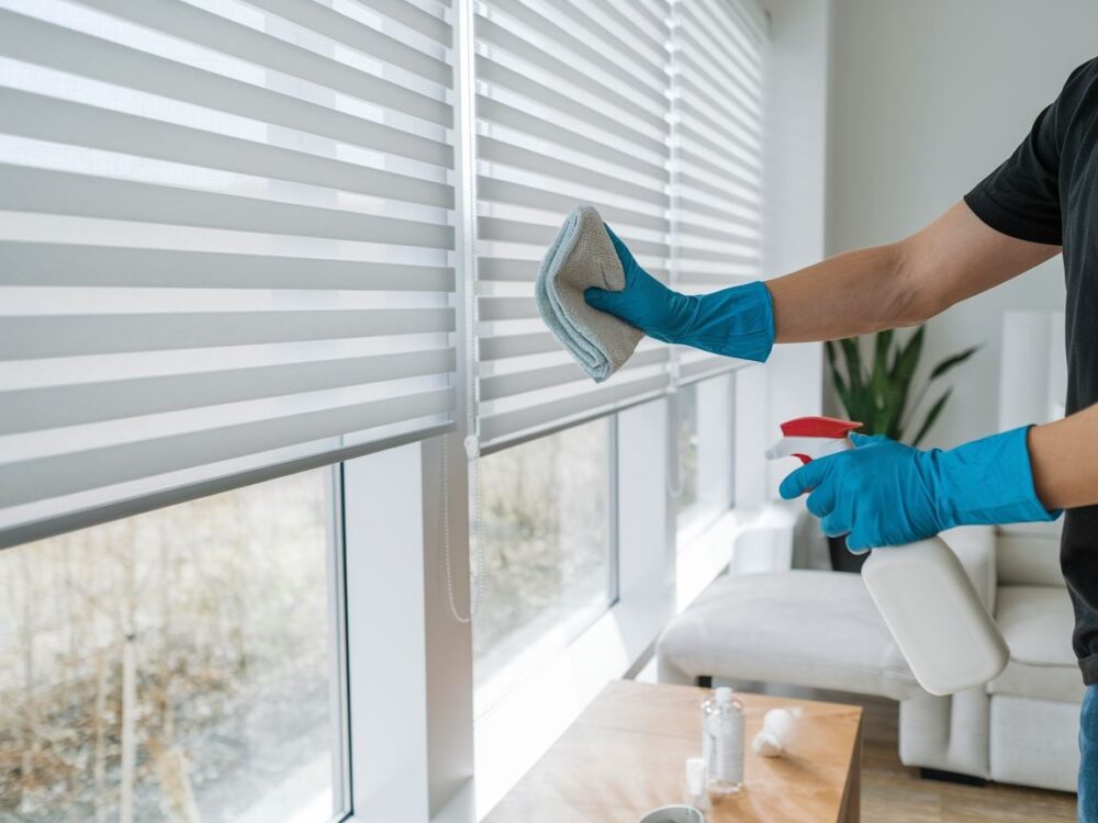 czyszczenie rolet zwijanych