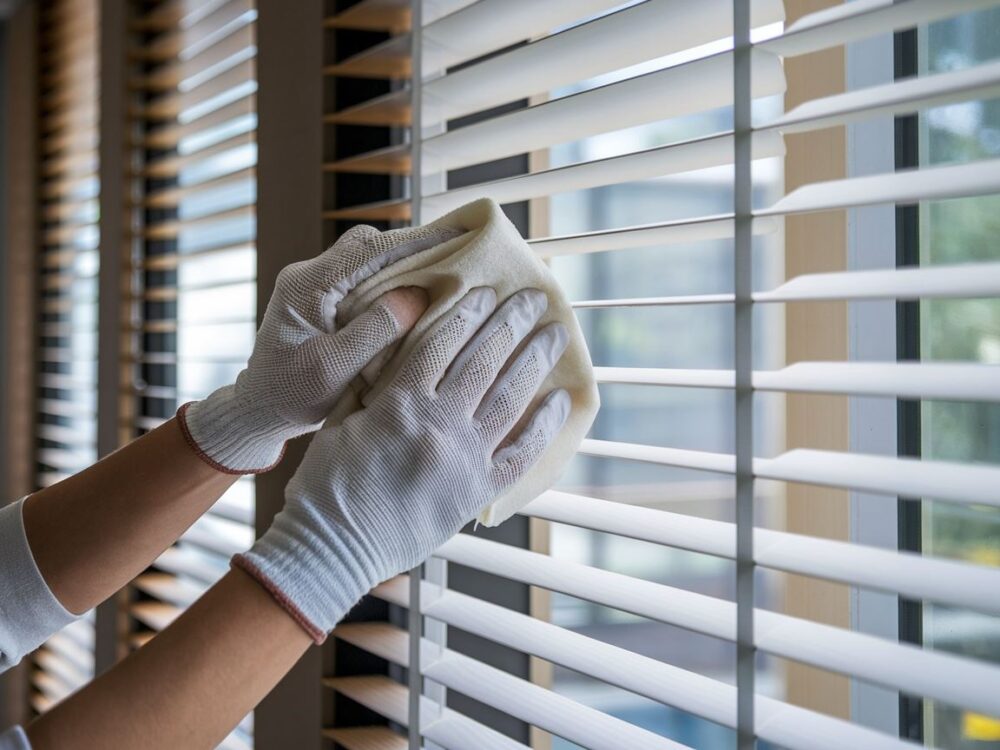 domowe czyszczenie rolet