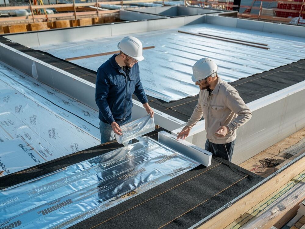 folia i papa na fundamentach