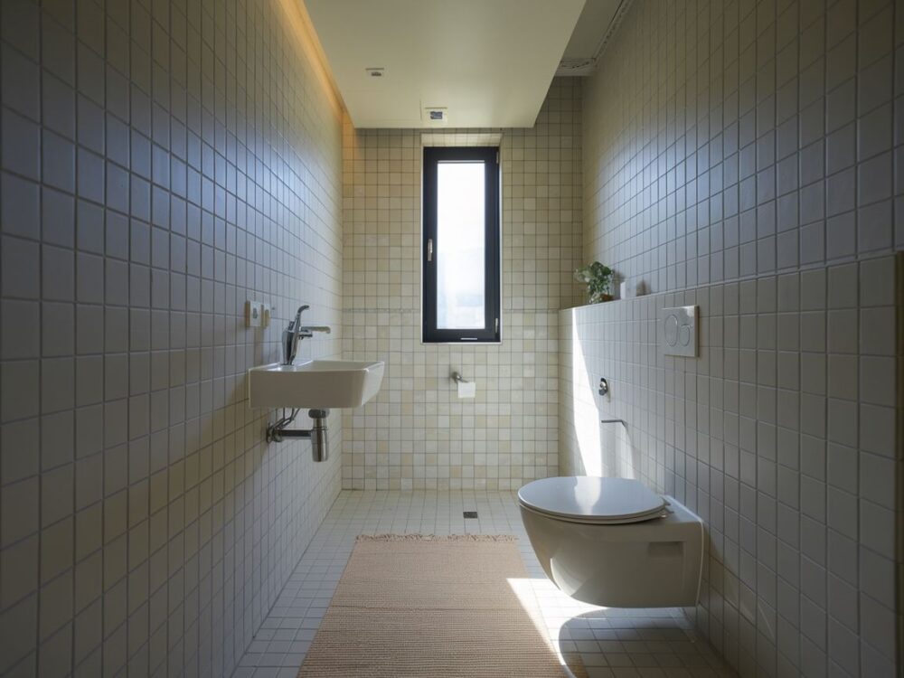 jasne kafelki łazienkowe