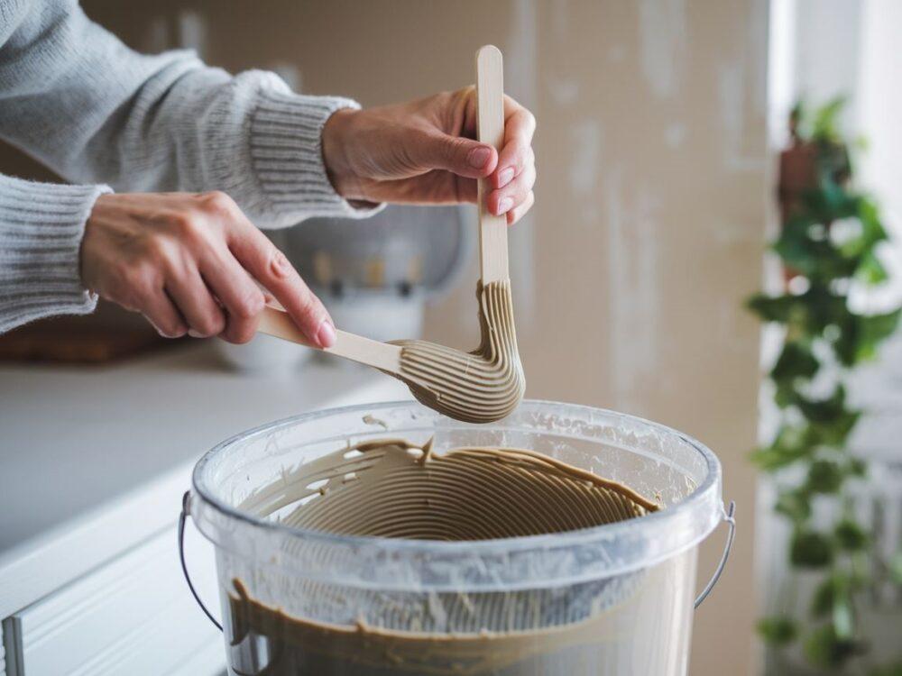 klej do tapet i narzędzia