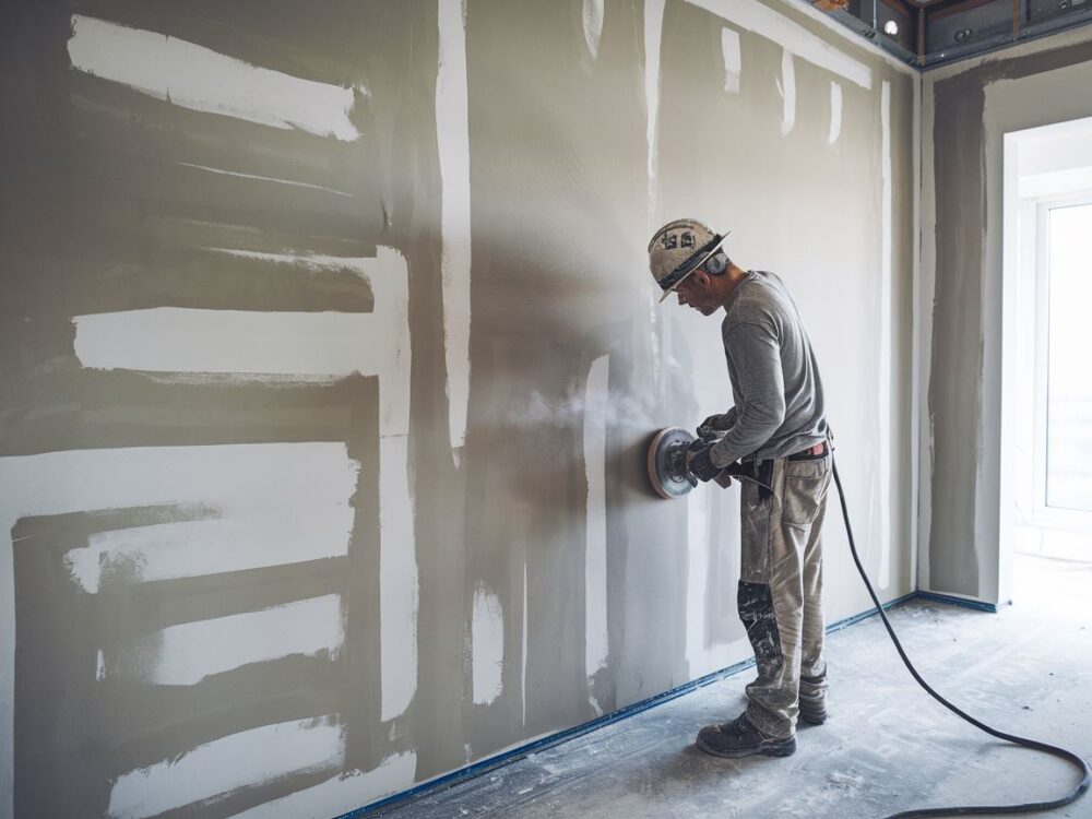 kontrola powierzchni ściany