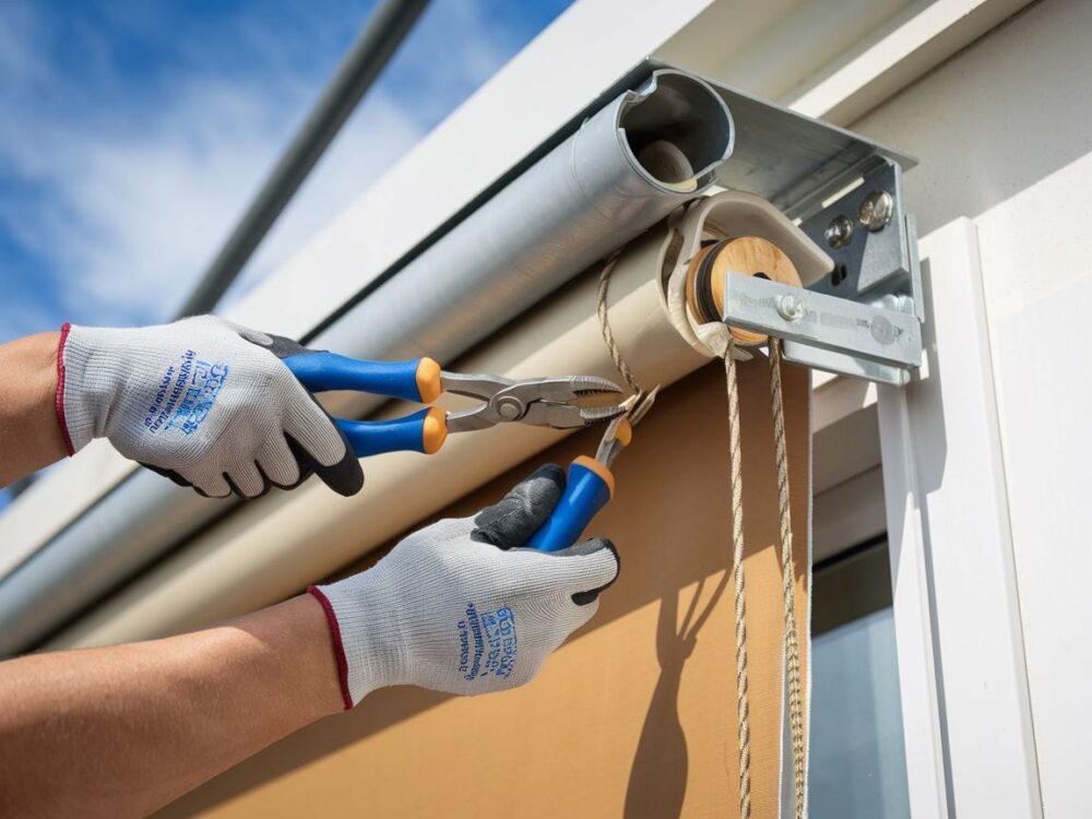 mechanizm rolety zewnętrznej