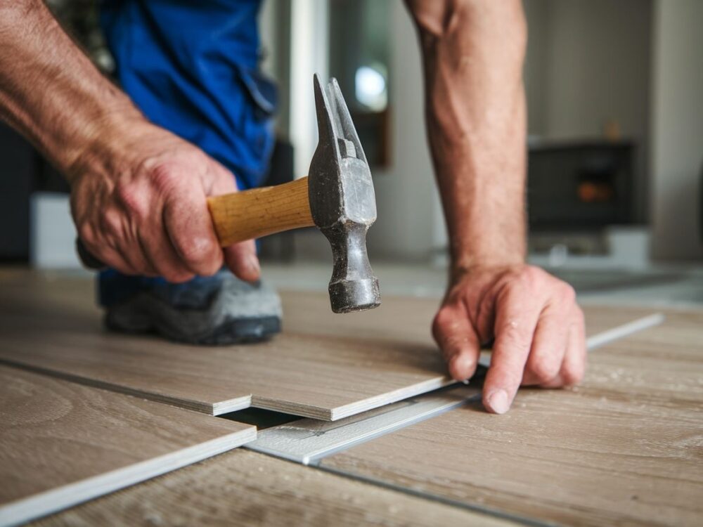 naprawa paneli podłogowych