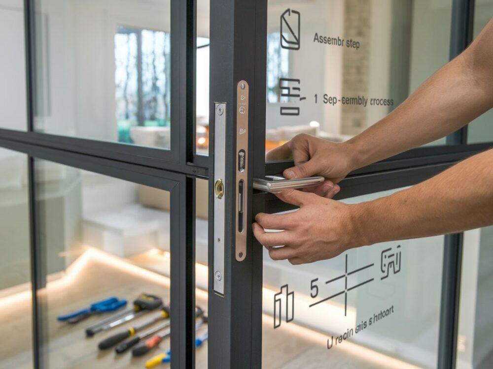 narzędzia do instalacji drzwi przesuwnych