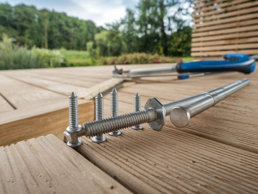 narzędzia do montażu tarasu