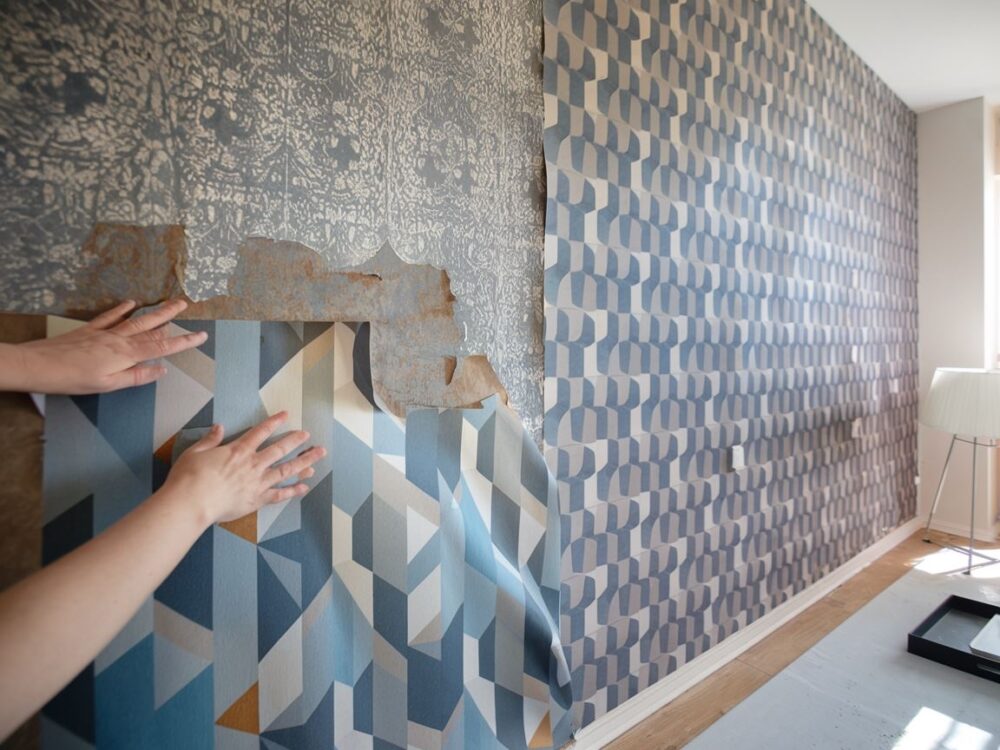 nowa tapeta na starej tapecie