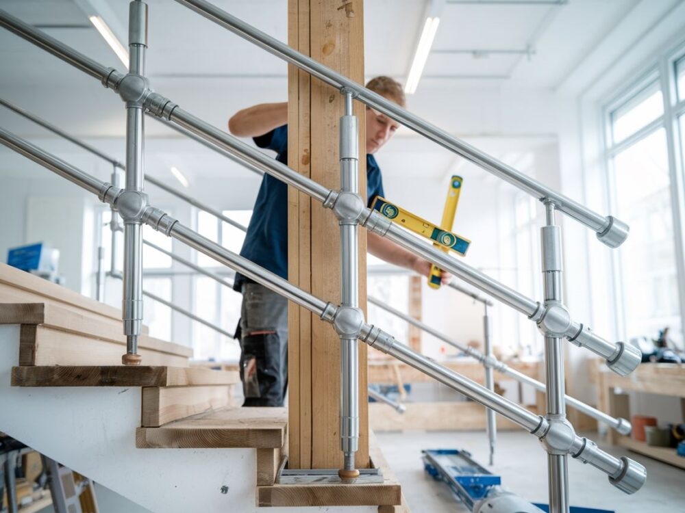 nowoczesna balustrada