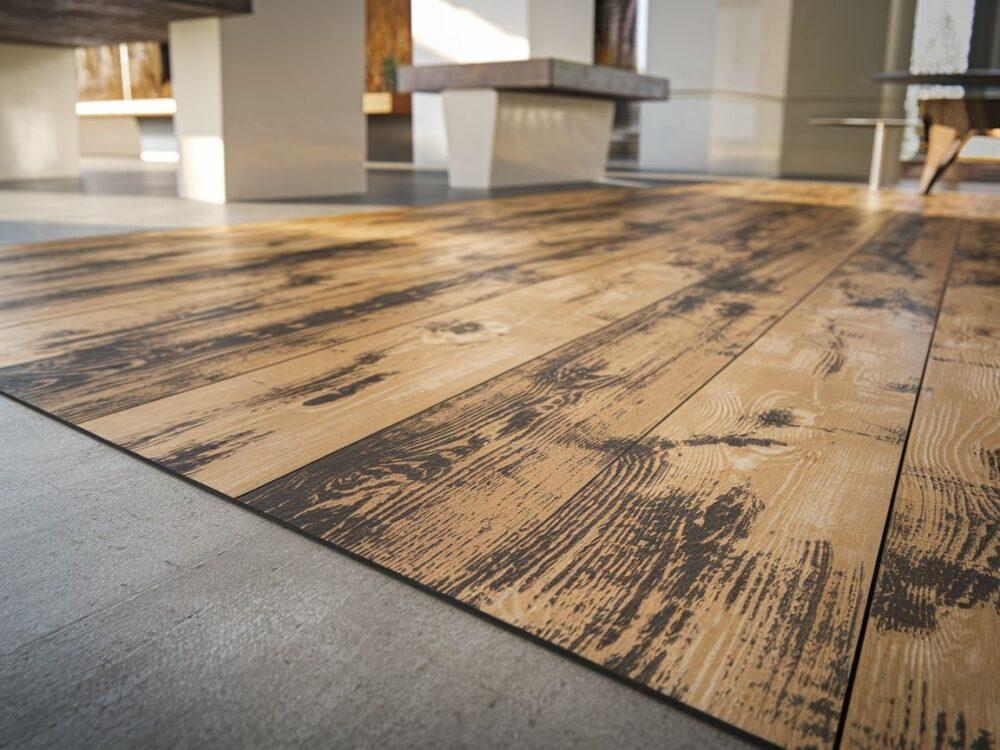 nowoczesna podłoga winylowa