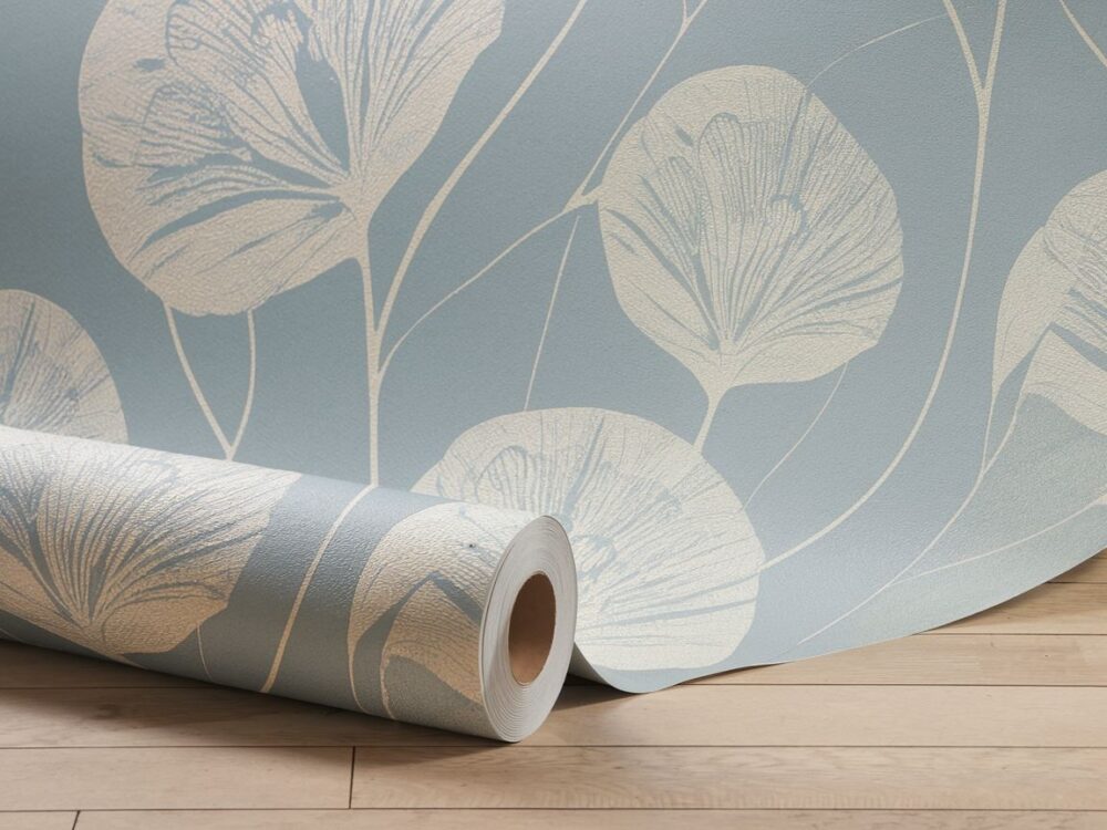 nowoczesna tapeta na ścianie