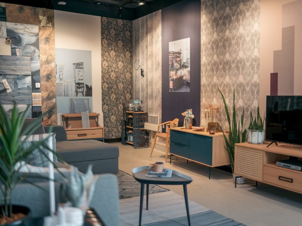 nowoczesna tapeta ścienna