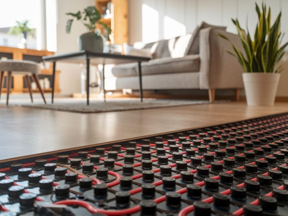 panele na ogrzewanie podłogowe