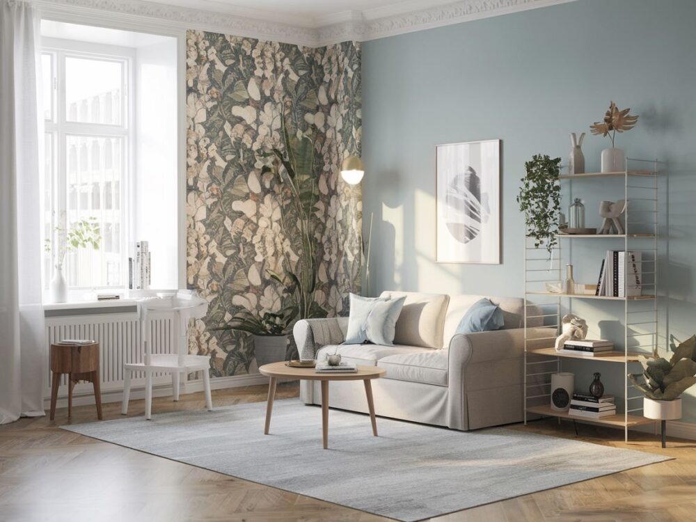 porównanie tapety i farby