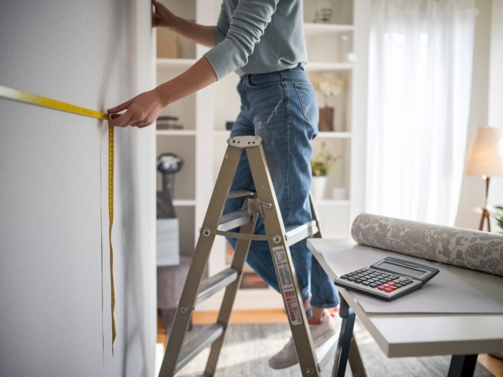 przygotowanie do tapetowania