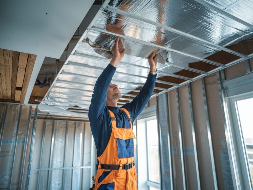 sufit podwieszany montaż