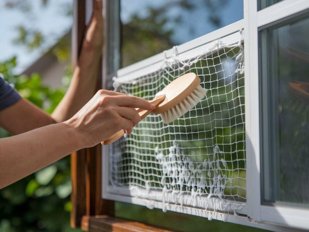 szczotka do moskitiery