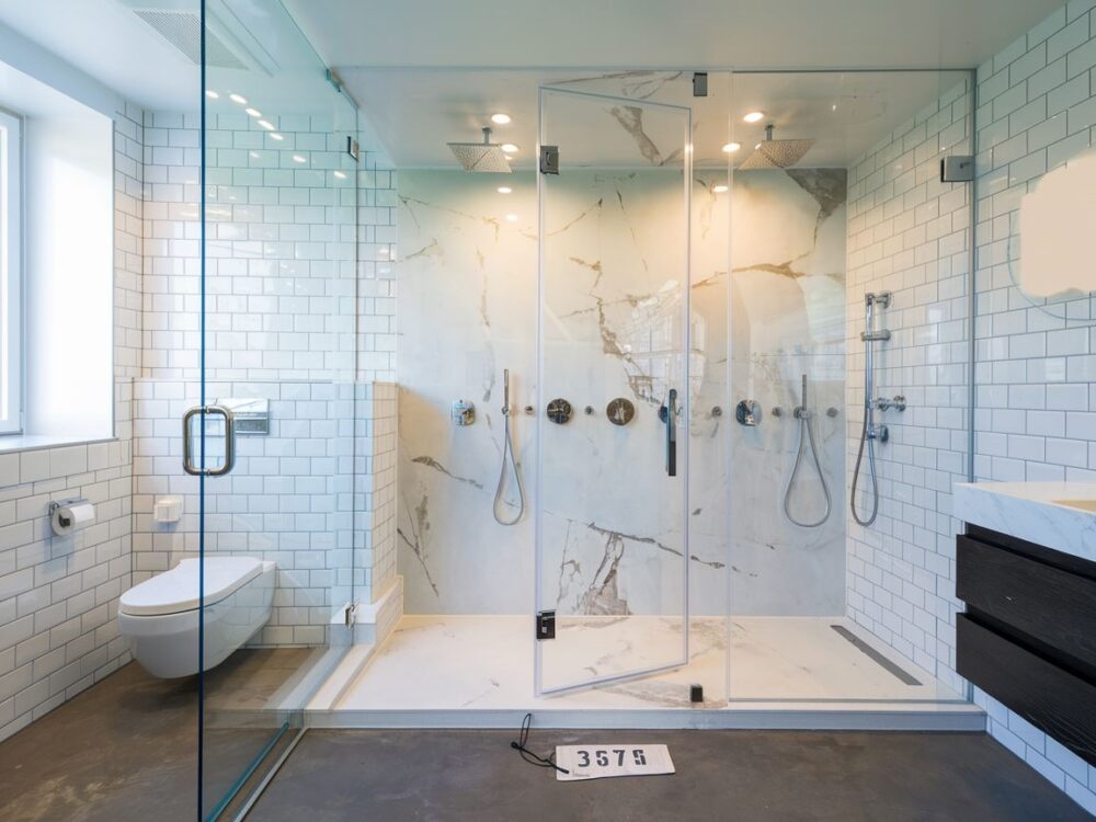 szklana kabina prysznicowa