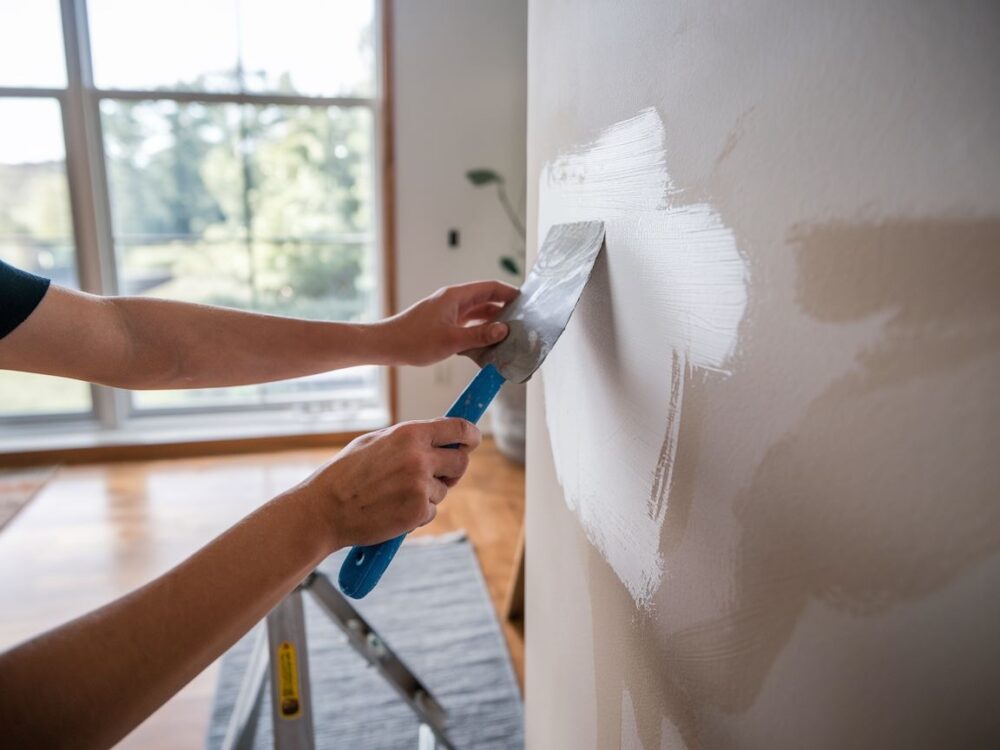 szpachlowanie bez pyłu