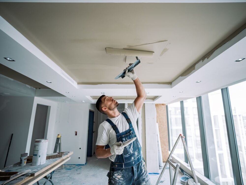 szpachlowanie sufitu