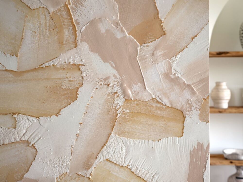 tapeta imitująca tynk