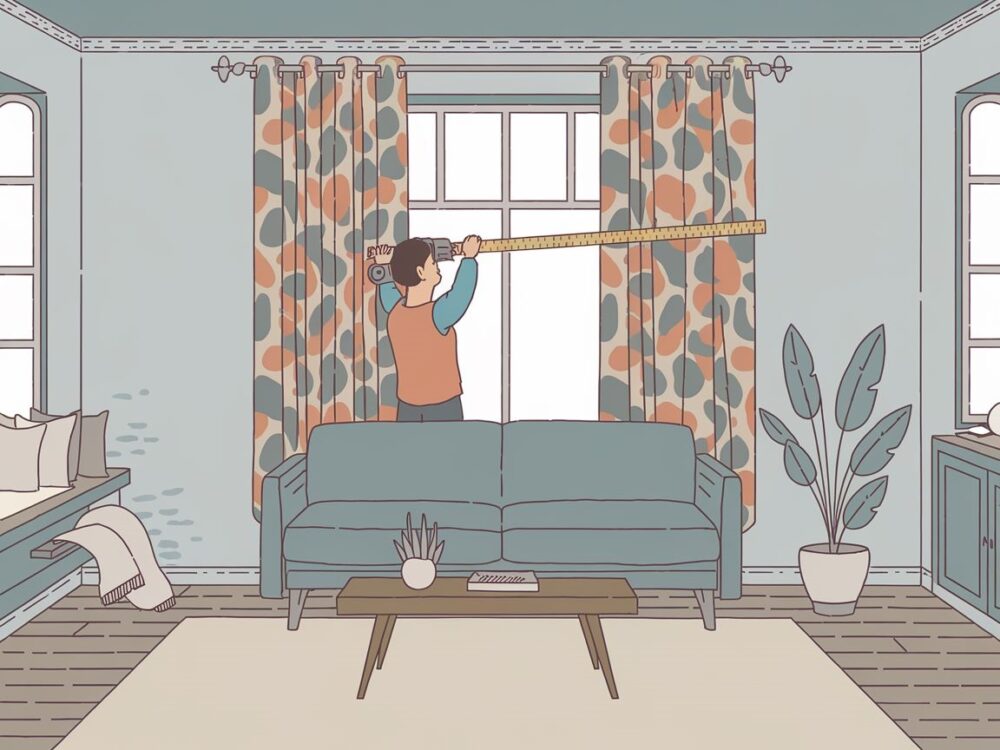 wiertarka przy montażu karnisza