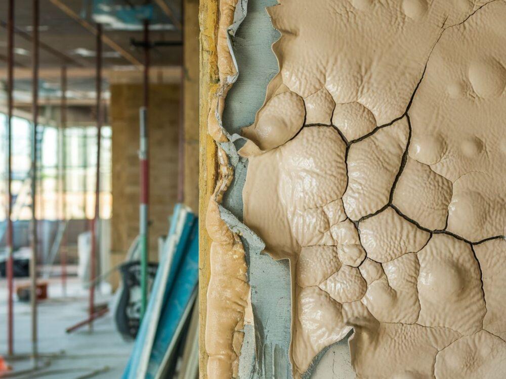 wilgoć pod gładzią