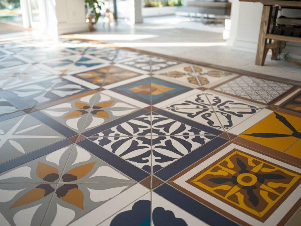 wzory płytek podłogowych
