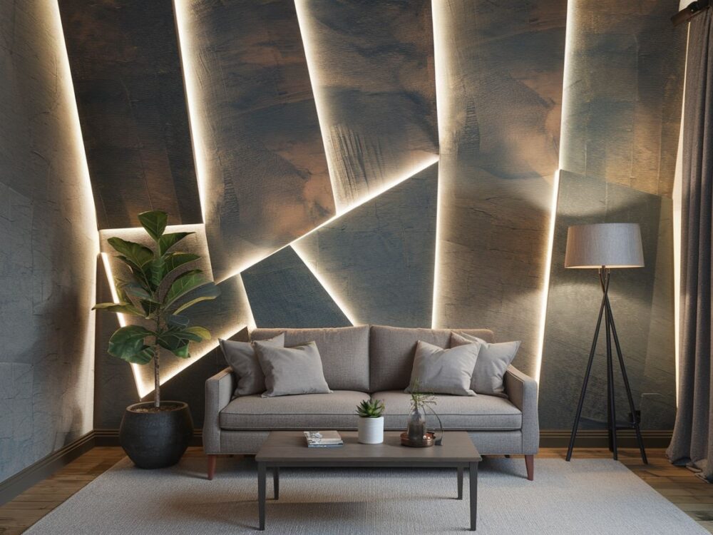 wzorzysta tapeta na trudnej powierzchni