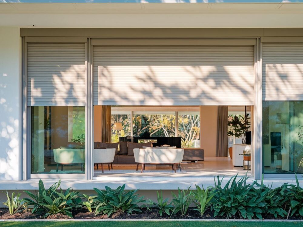 zamaskowane rolety zewnętrzne