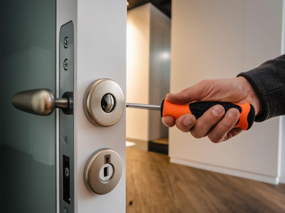 zdjęcie rozety z drzwi